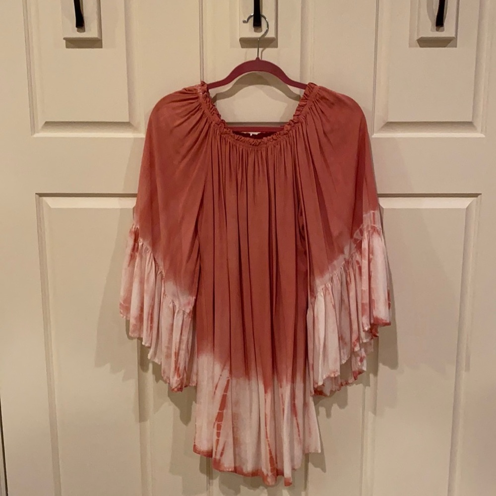 Black/Bead Tie Dye Dress